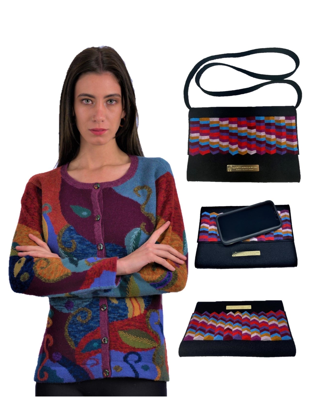 Cardigan & Purse - ISIDRA
